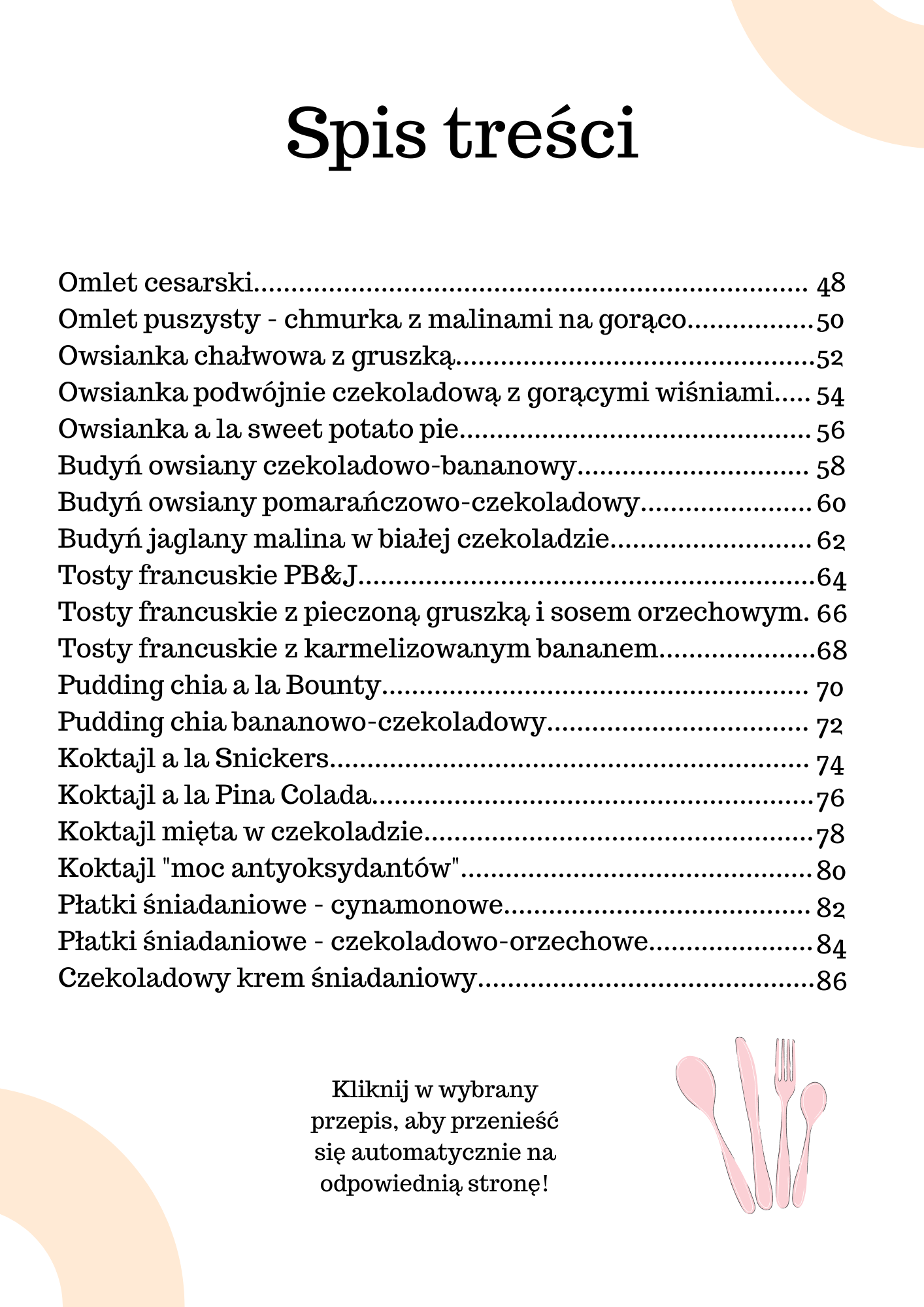 E-book "Słodkie poranki"